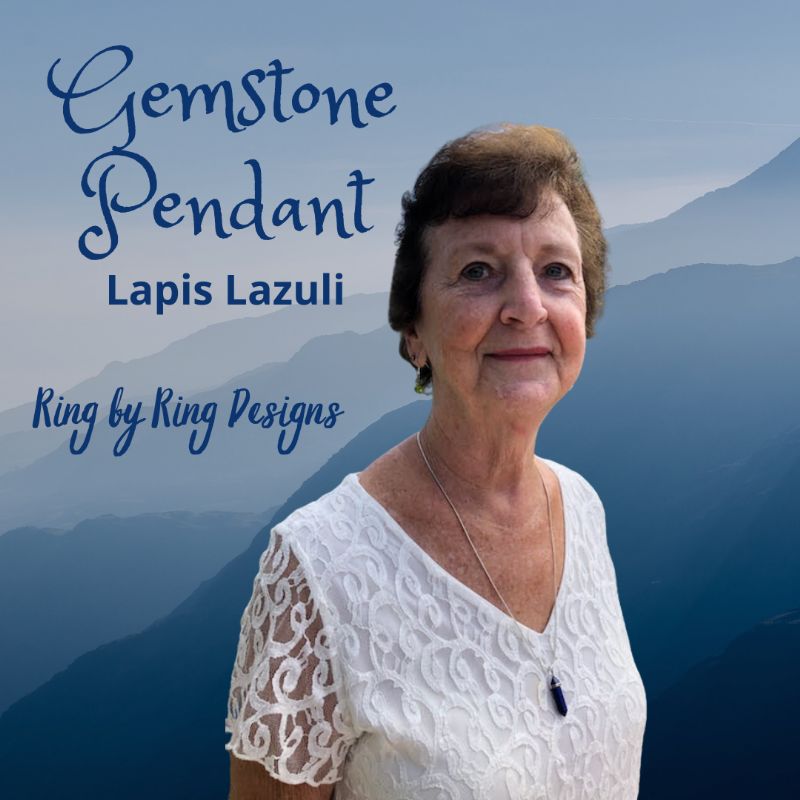 Lapis Lazuli Gemstone Pendant